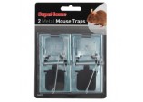 2 Metal Mouse Traps