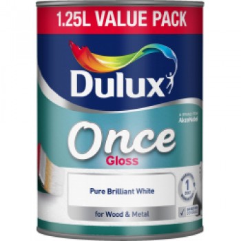 Once Gloss 1.25L - Pure Brilliant White