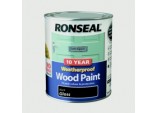 10 Year Weatherproof Gloss Wood Paint - 750ml Black