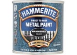 Metal Paint Hammered 250ml - Black