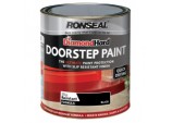 Diamond Hard Door Step Paint 750ml - Black
