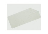 Basics Rubber Bath Mat - White 740mm x 340mm