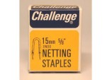 Netting Staples - Zinc Plated (Box Pack) - 15mm