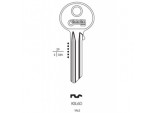 Cylinder Key Blank 6 Pin - Pack 10