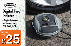 Digital Tyre Inflator – Now Only £25.00